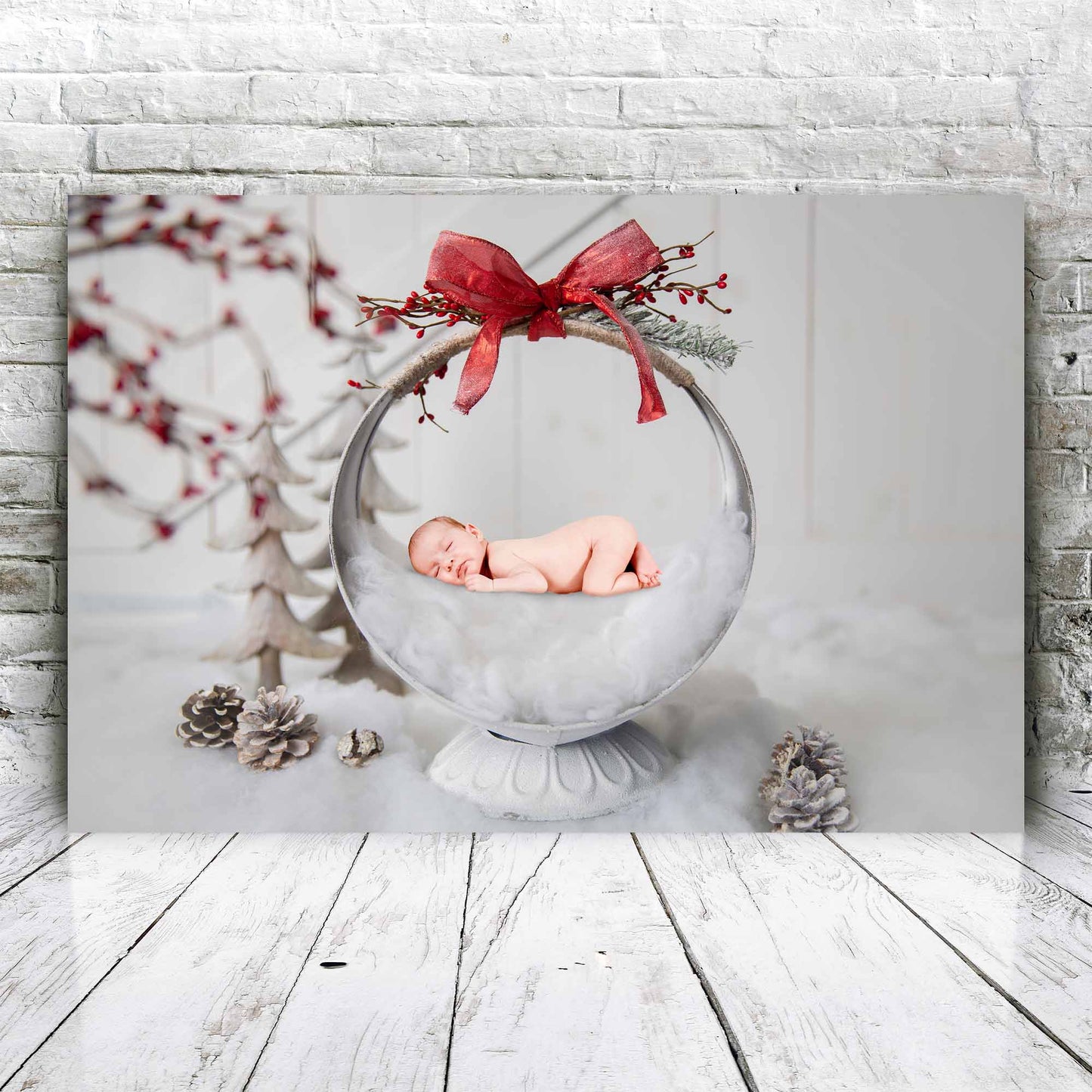 Gepersonaliseerd canvas Vakantie Babynestje 2