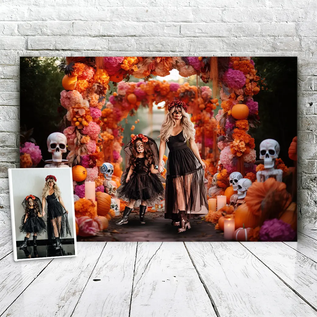 Dag van de Doden Halloween Portret 2