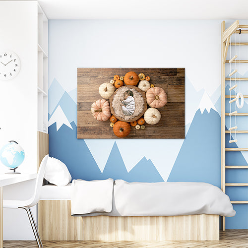 Gepersonaliseerd canvas Pompoen Baby 3