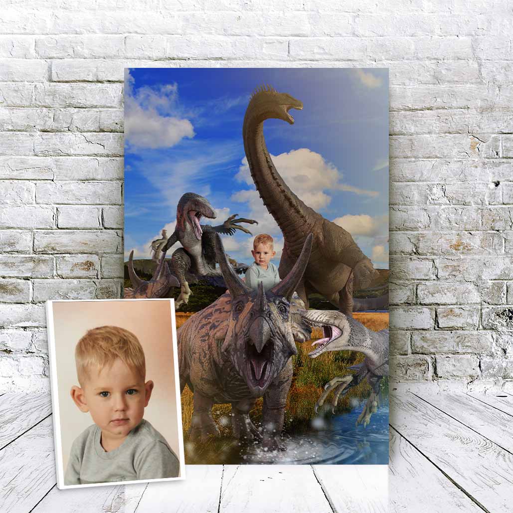 Dino chaos - Unieke Foto