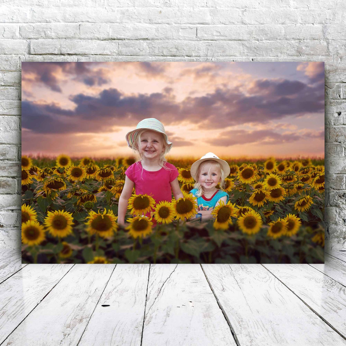Zonnebloem veld - Unieke Foto
