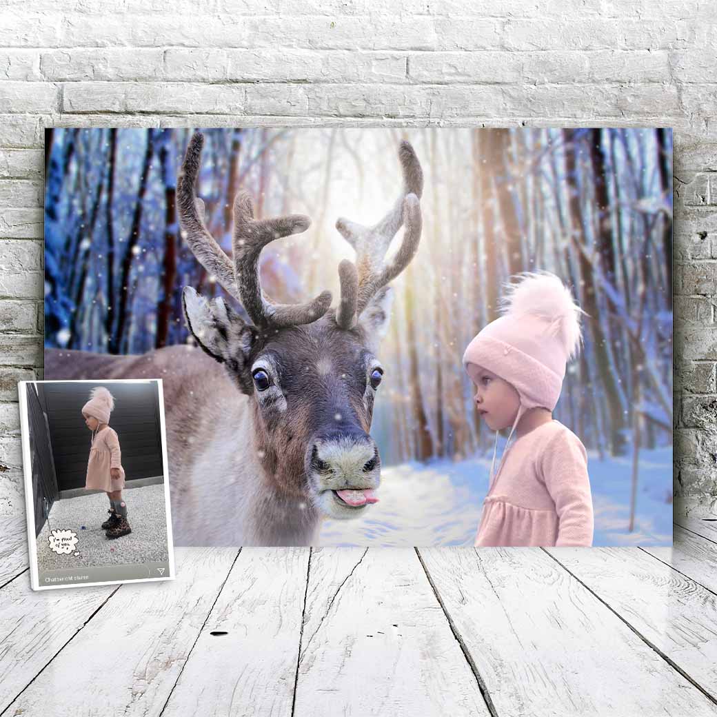 Rendier - Unieke Foto