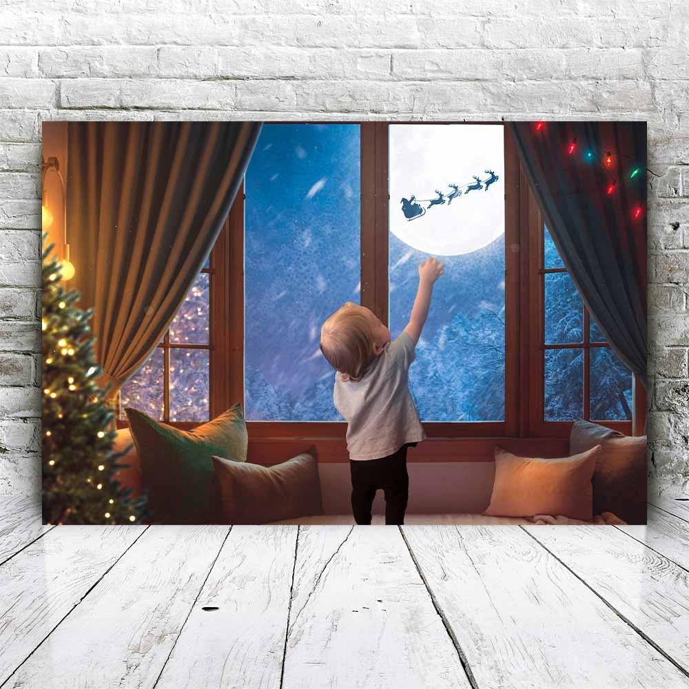 Kerst Raam - Unieke Foto