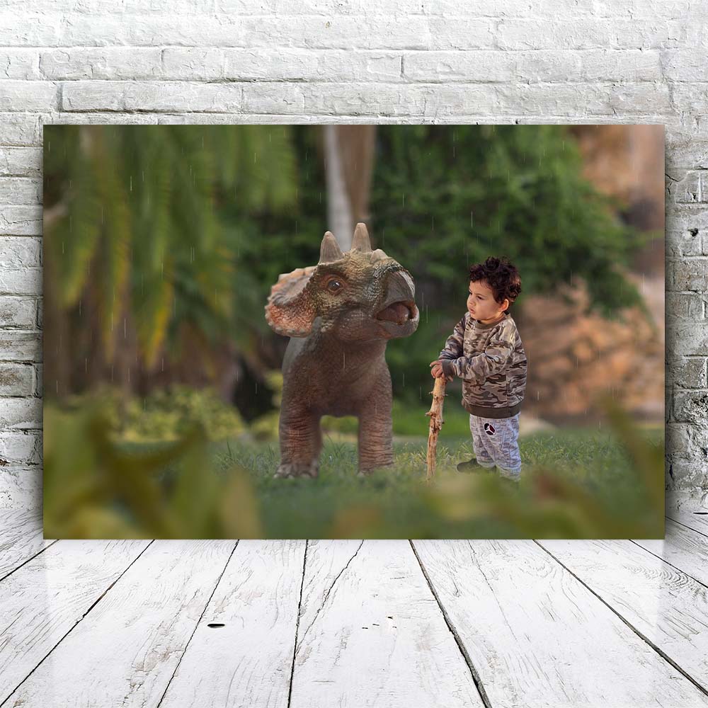 Schattige Dino - Unieke Foto