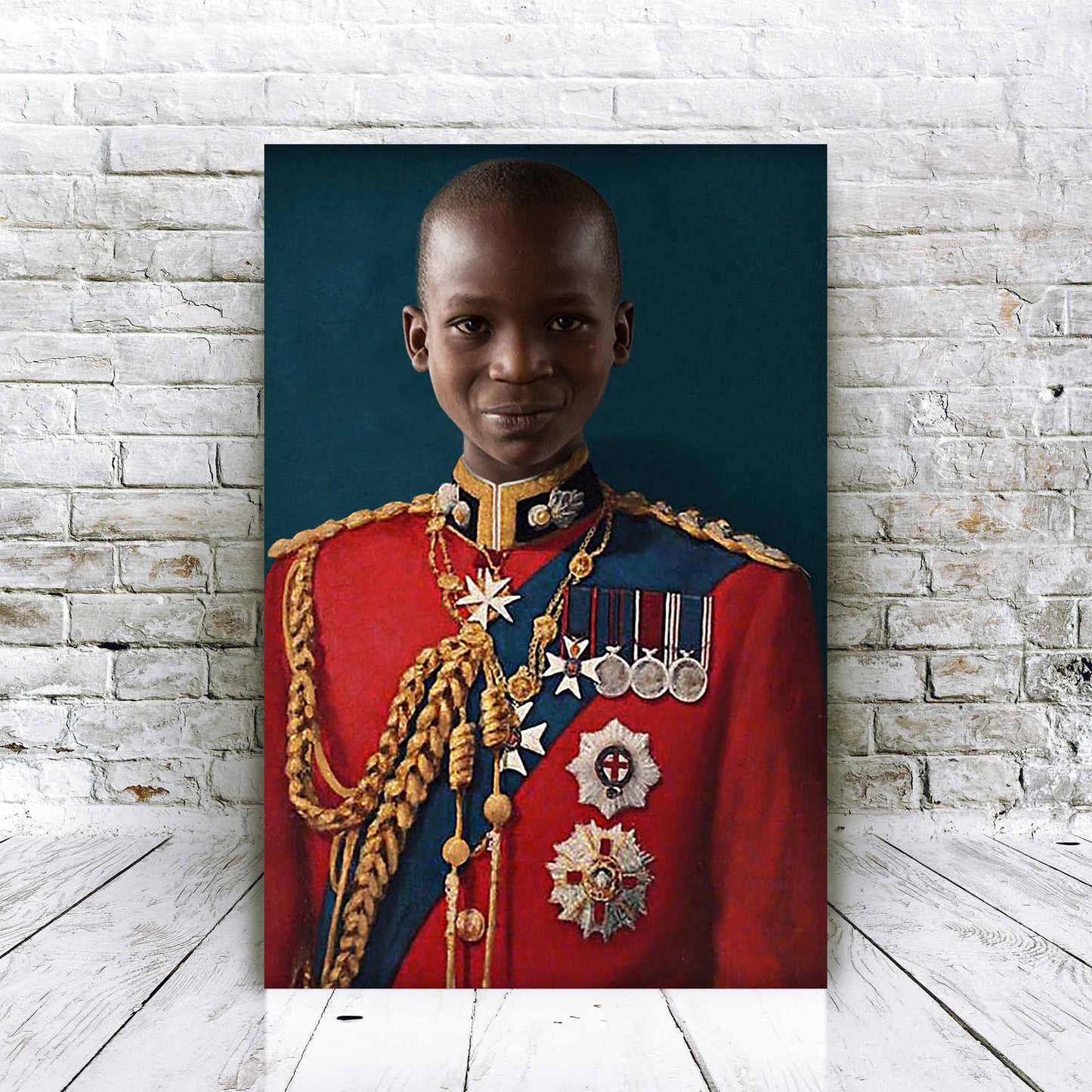 De Bekroonde Generaal - Unieke Foto