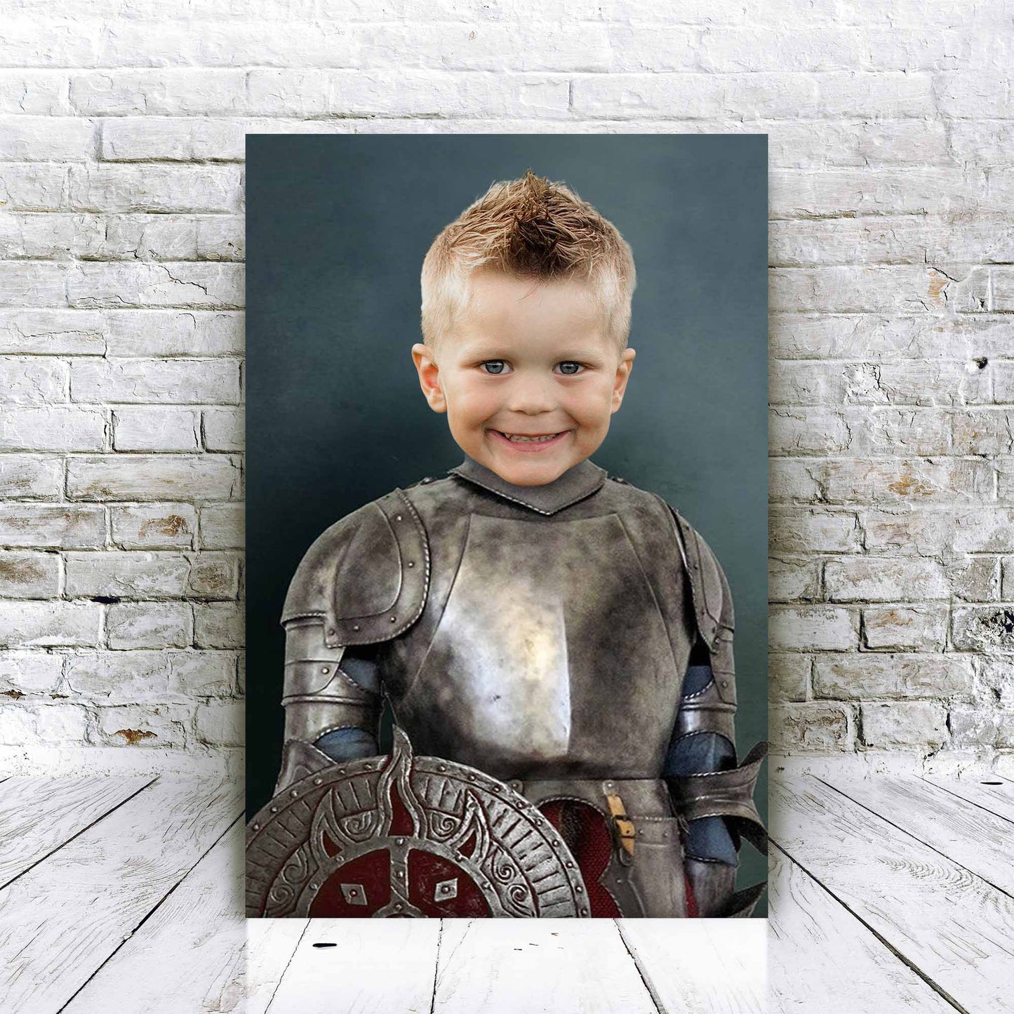 De Metalen Ridder - Unieke Foto