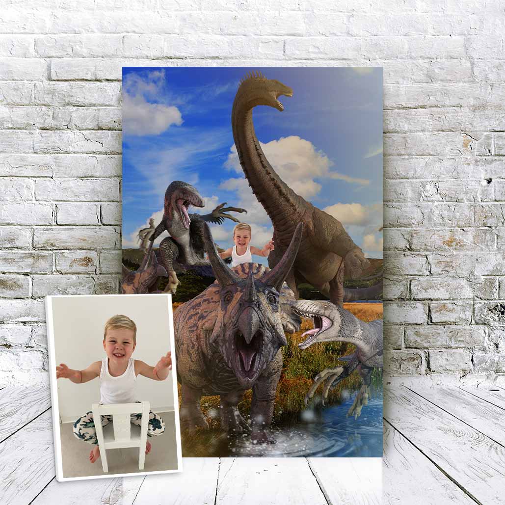 Dino chaos - Unieke Foto