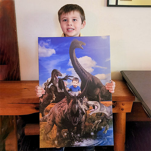 Dino chaos - Unieke Foto
