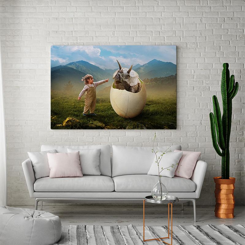 Dino Ei - Unieke Foto