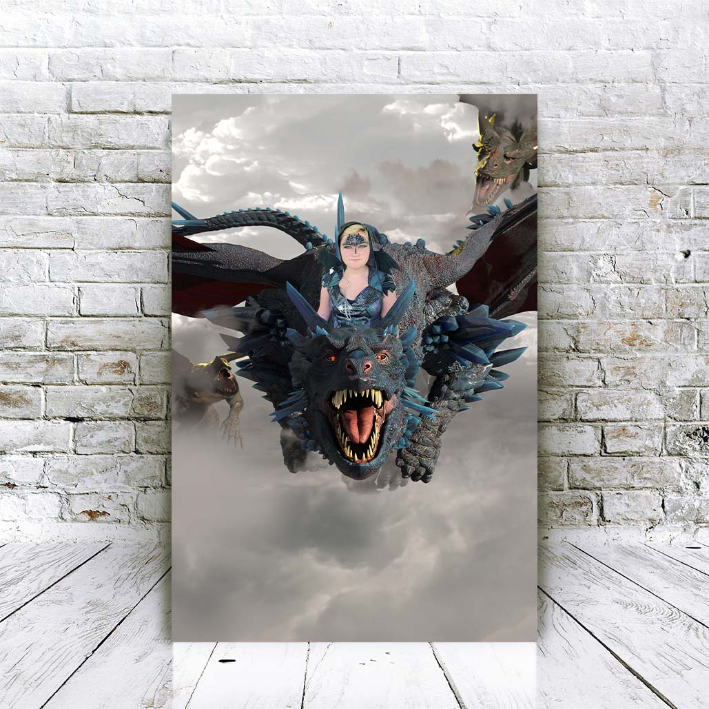 Vliegende draak - Unieke Foto