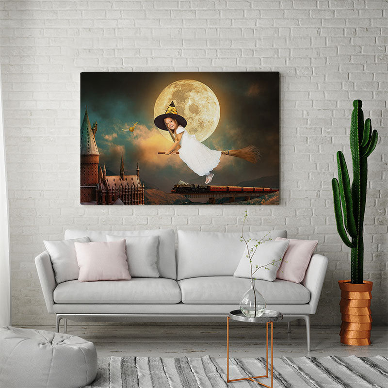 Vliegende Tovenaar - Unieke Foto