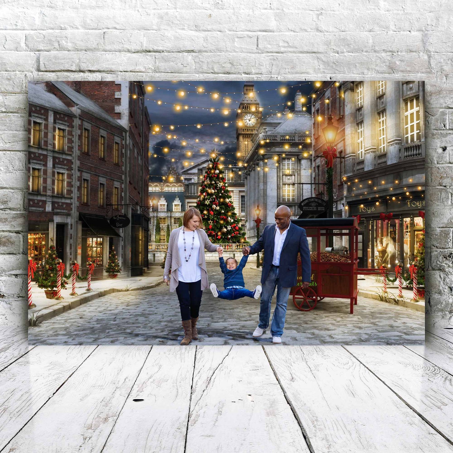 Kerstmis in Londen - Unieke Foto