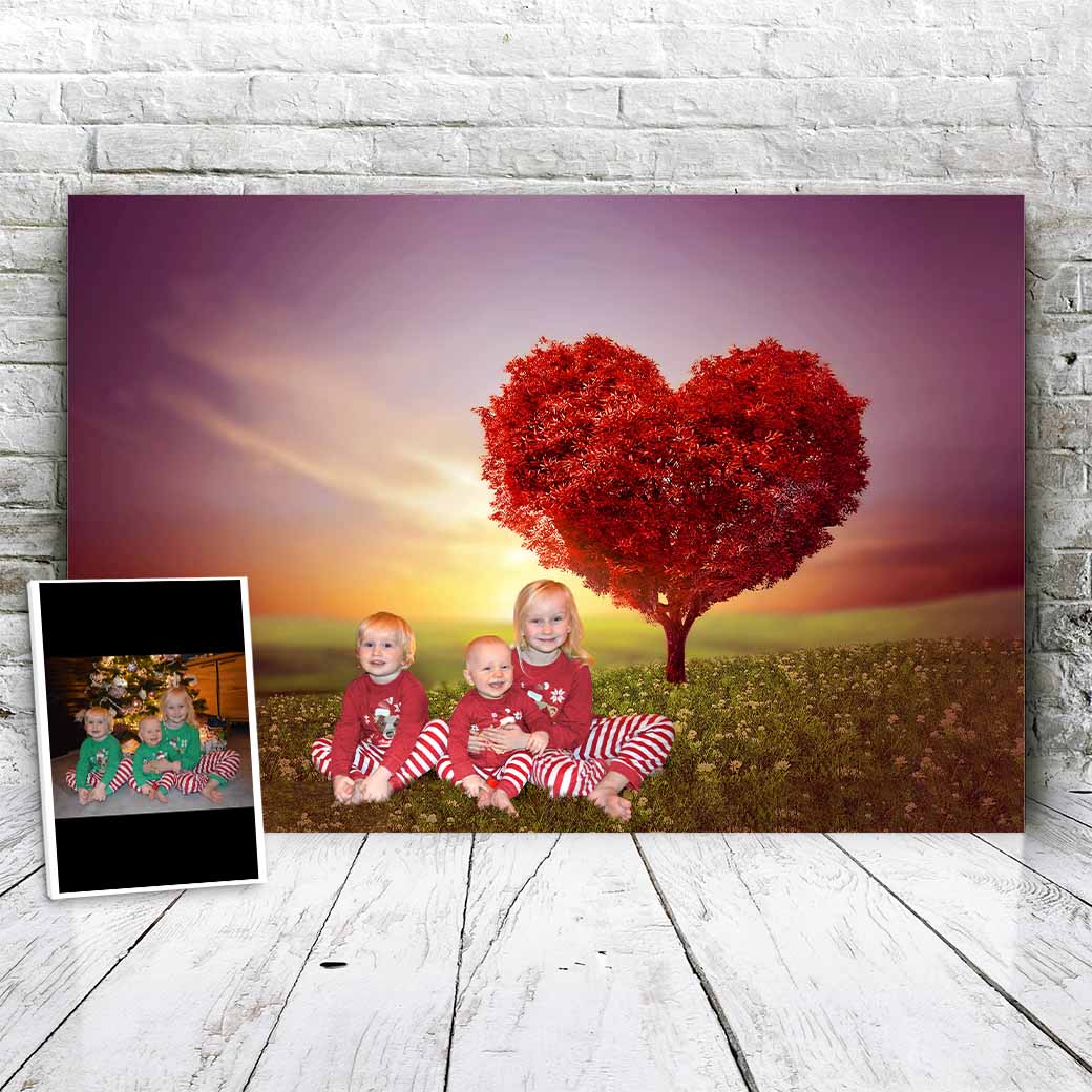 Liefdes Boom - Unieke Foto