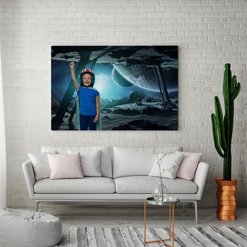 In de Ruimte - Unieke Foto