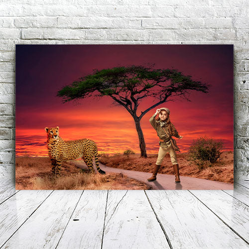 Savanne Cheeta - Unieke Foto