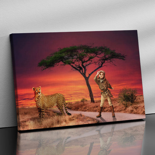 Savanne Cheeta - Unieke Foto