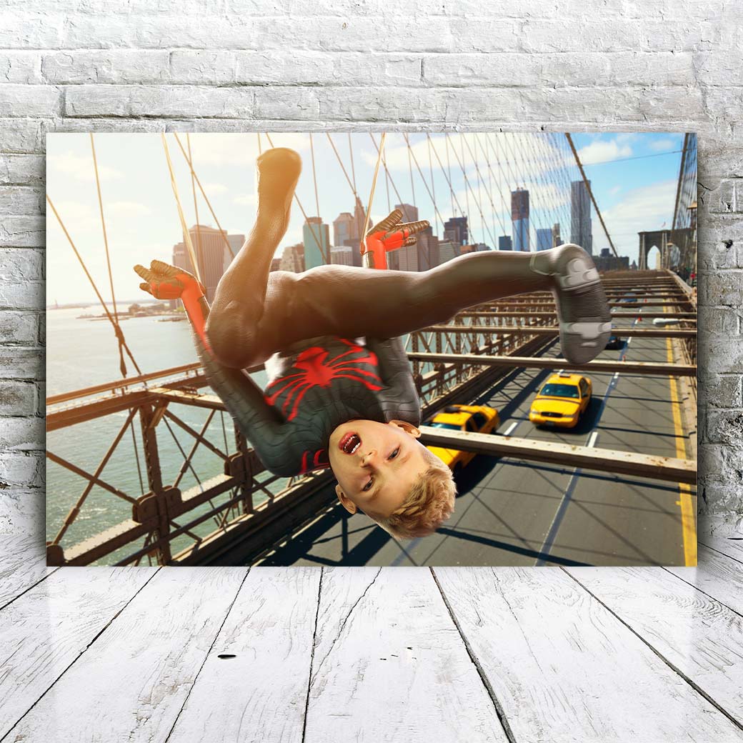 Actie Spider - Unieke Foto