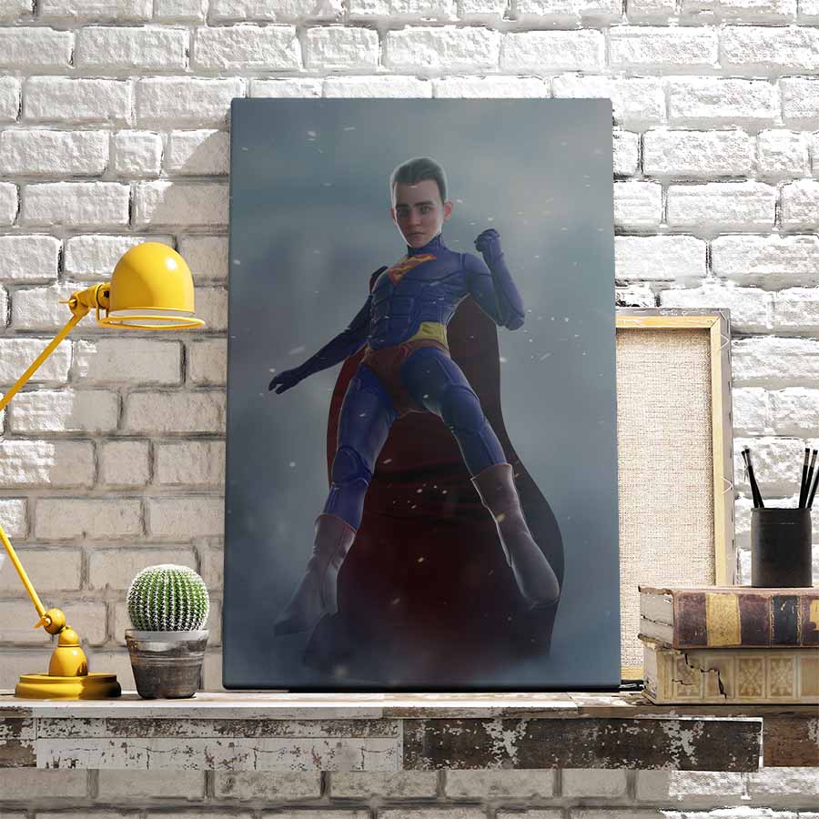 Superheld - Unieke Foto