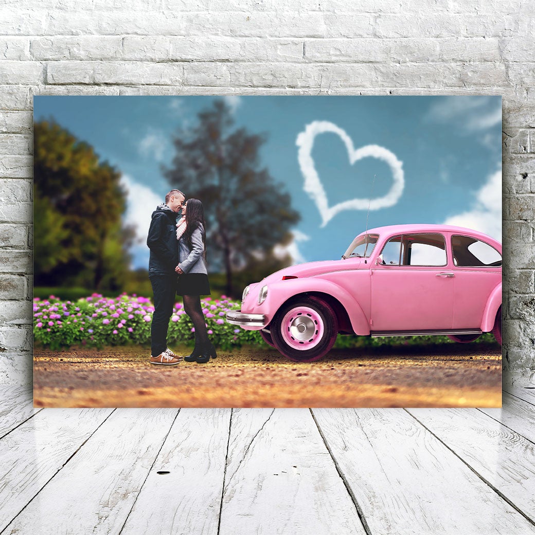 Valentijns Auto - Unieke Foto