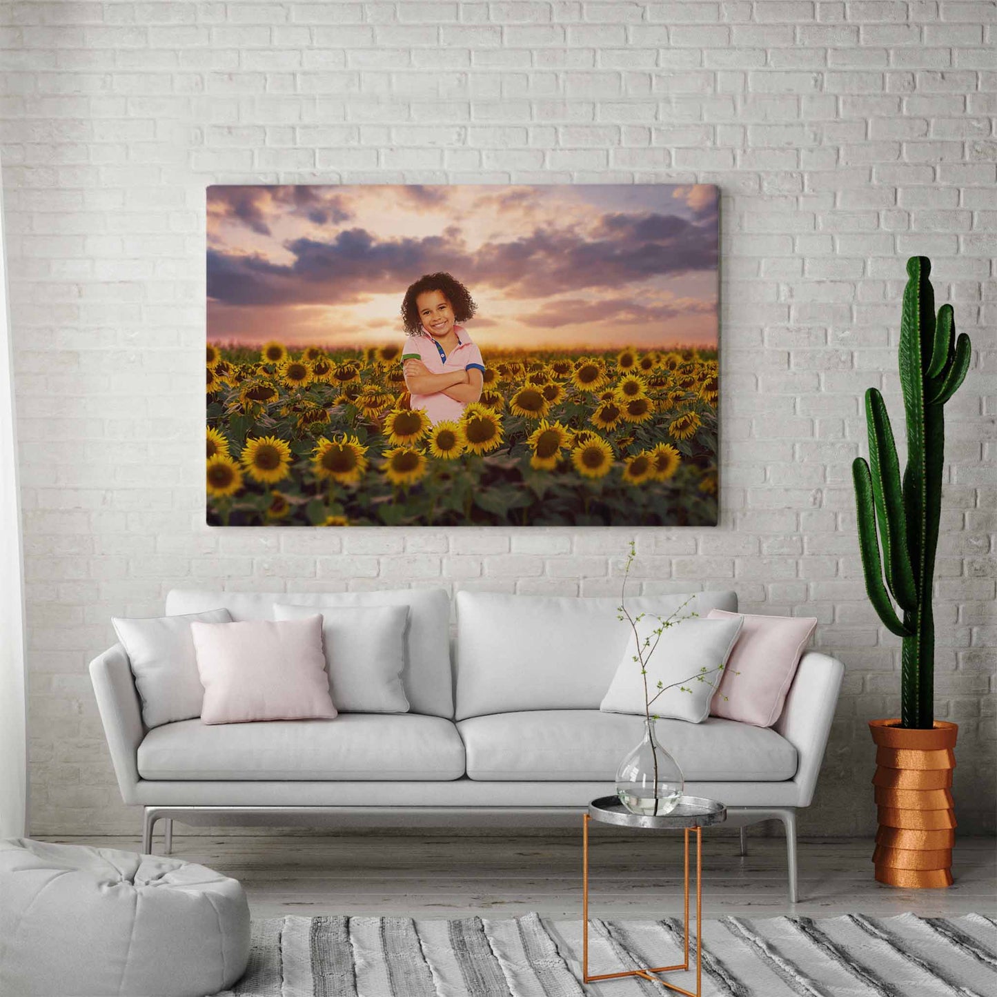 Zonnebloem veld - Unieke Foto