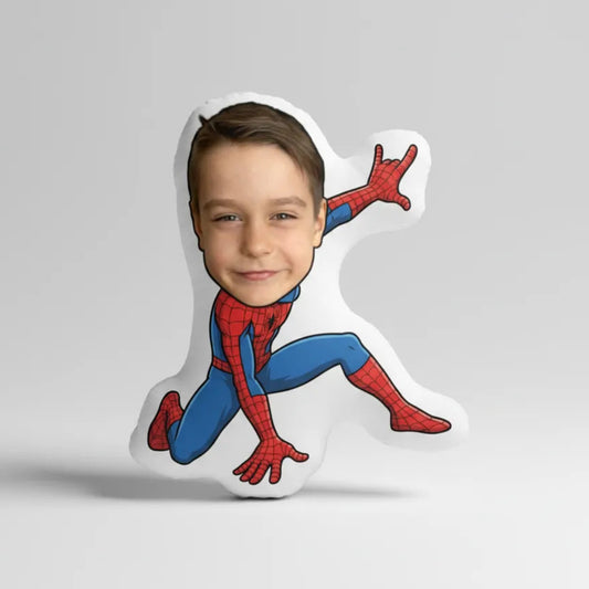 spiderman custom shaped pillow
