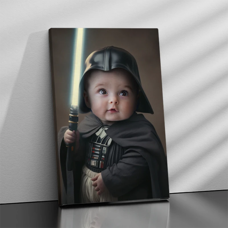 Baby Darth Vader - Unieke Foto
