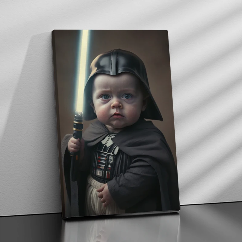 Baby Darth Vader - Unieke Foto