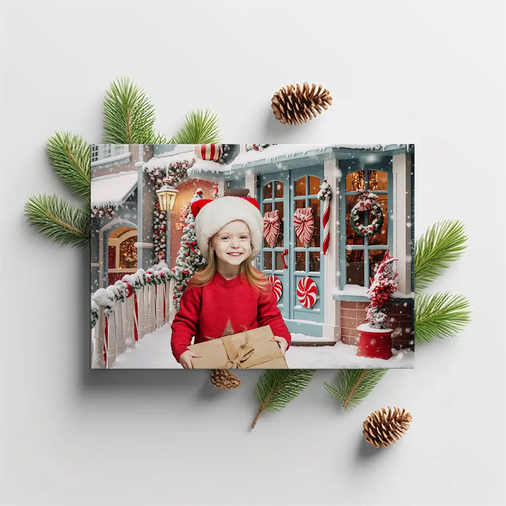 Gepersonaliseerde kerstkaarten