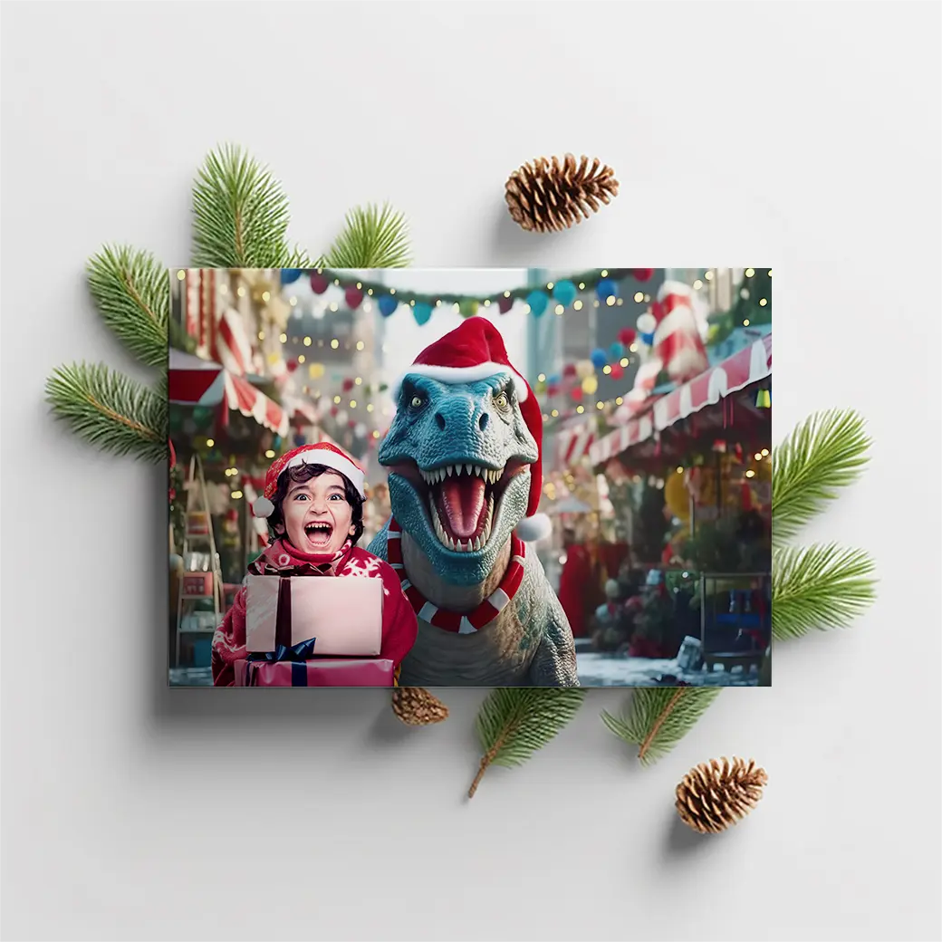 Gepersonaliseerde kerstkaarten