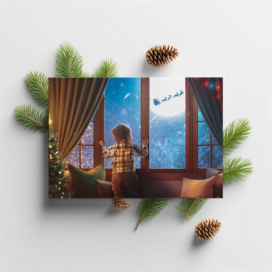 Gepersonaliseerde kerstkaarten