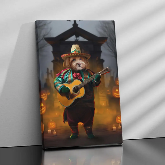 Mariachi Halloween - Huisdierportret