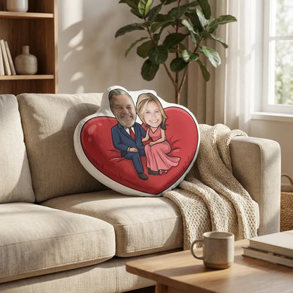 Valentijnskussen op maat - Stel op hart