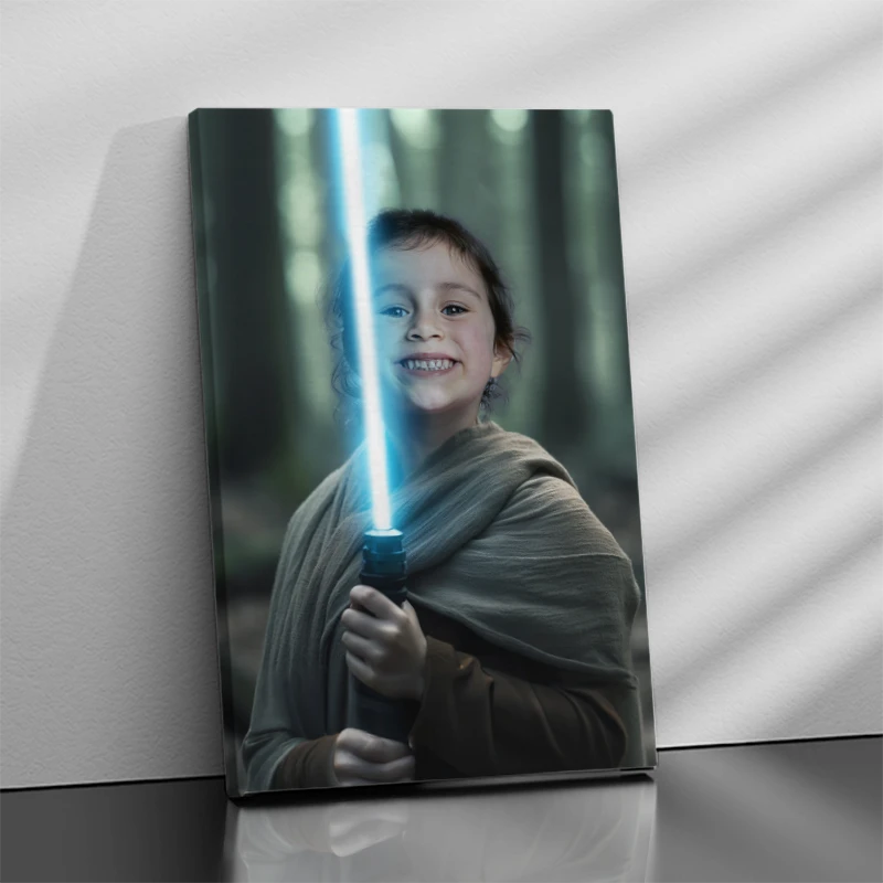 Jonge Jedi - Unieke Foto