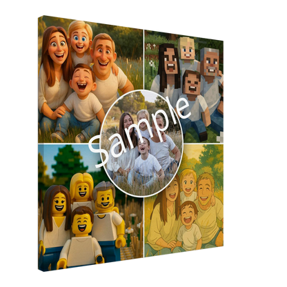 AI-kunstportret