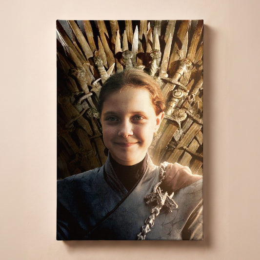 Personalized The Almighty Throne - Adult Portrait portrait canvas