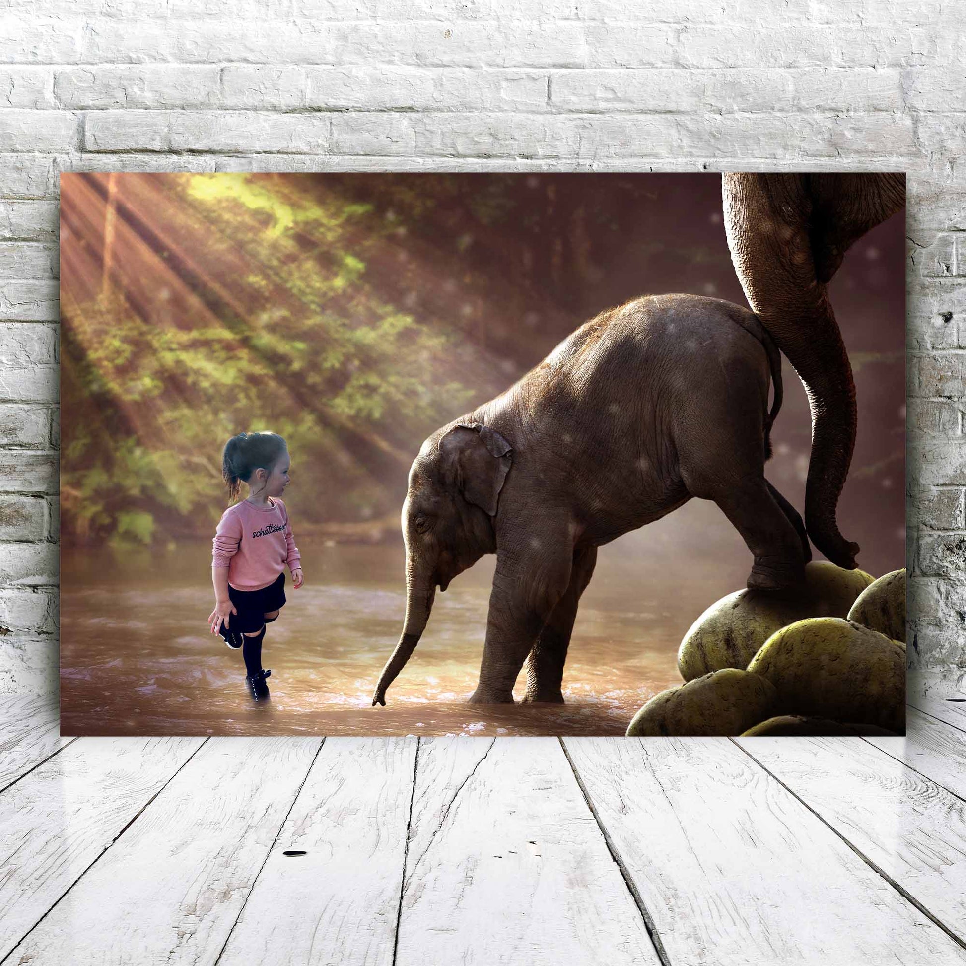 Baby olifant - Unieke Foto