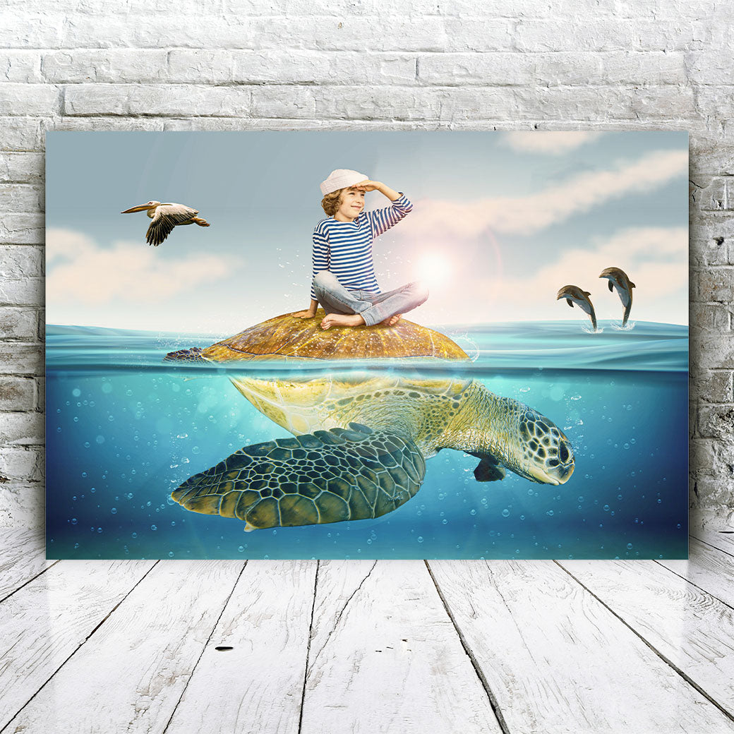Zeeschildpad - Unieke Foto